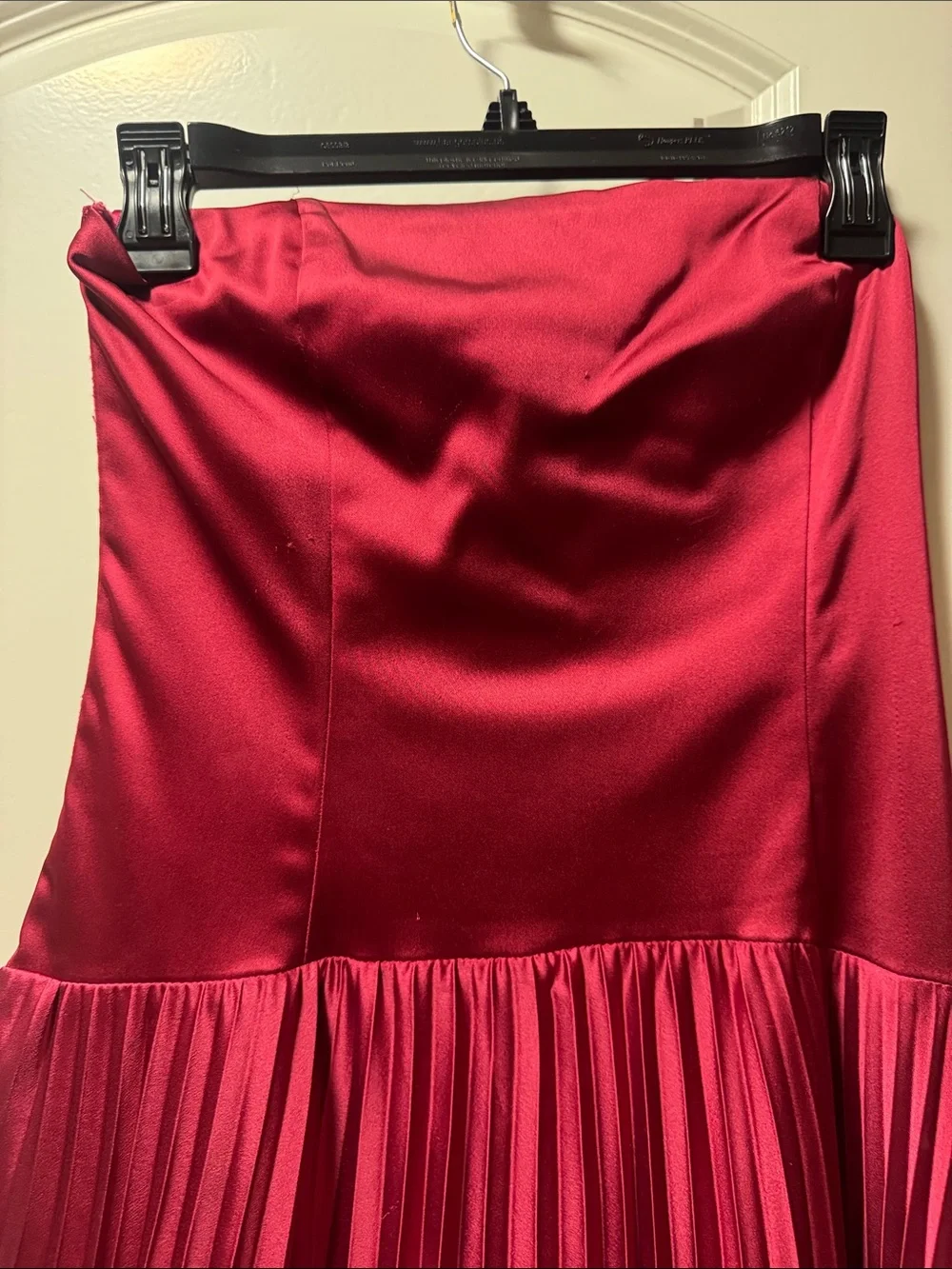 Abercrombie Strapless Pleated Dress